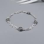 Pulsera de Rosas en Plata de Ley/ Mizril