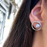 Pendientes ROCOKÓ | ROCOKO301A | Joyas Creativas, Joyas de Autor, Artesanía de Madrid, Alianzas, gemelos, joyas de Madrid