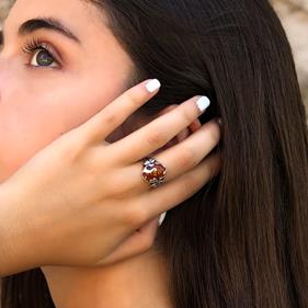 Anillo PARAISO | PARAISO101A | Joyas Creativas, Joyas de Autor, Artesanía de Madrid, Alianzas, gemelos, joyas de Madrid