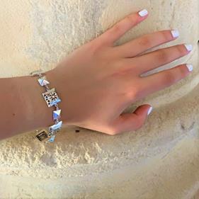 Pulsera ALHAMBRA | ALH401A | Joyas Creativas, Joyas de Autor, Artesanía de Madrid, Alianzas, gemelos, joyas de Madrid