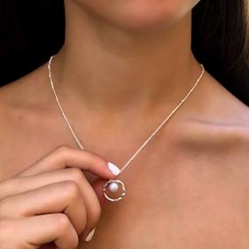 Colgante  ROCOKÓ | 801 | Joyas Creativas, Joyas de Autor, Artesanía de Madrid, Alianzas, gemelos, joyas de Madrid