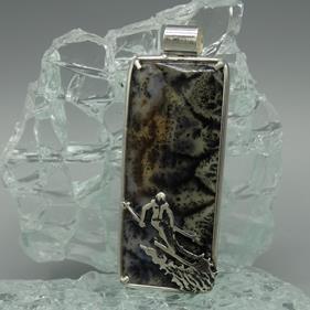 Colgante Paisaje | 923 | Mizril | Joyas Creativas, Joyas de Autor, Artesanía de Madrid, Alianzas, gemelos, joyas de Madrid