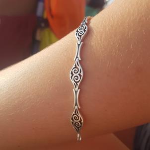 Pulsera TENA | TENA401A | Joyas Creativas, Joyas de Autor, Artesanía de Madrid, Alianzas, gemelos, joyas de Madrid
